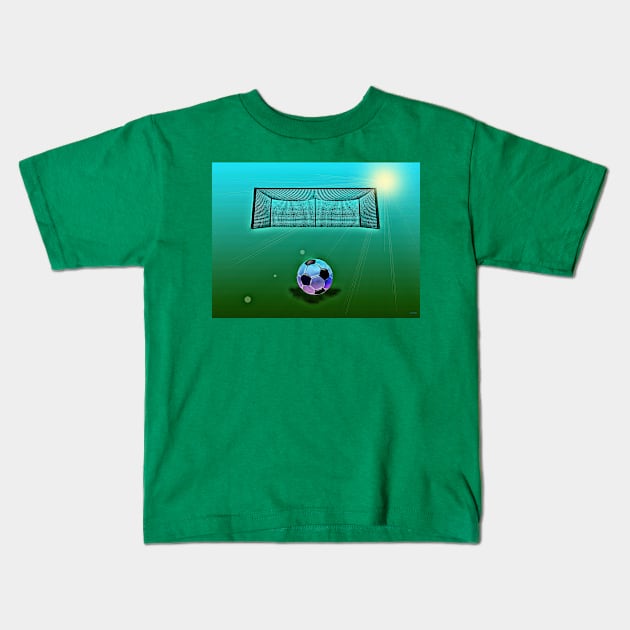 Soccer Kids T-Shirt by danieljanda